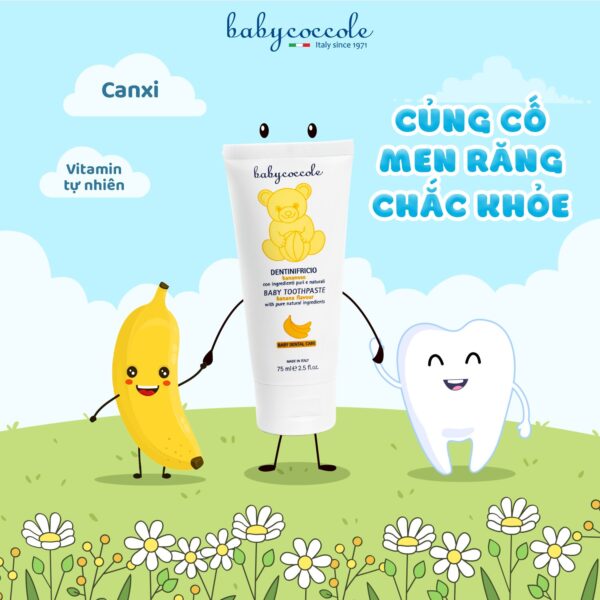 kem đánh răng trẻ em nuốt được