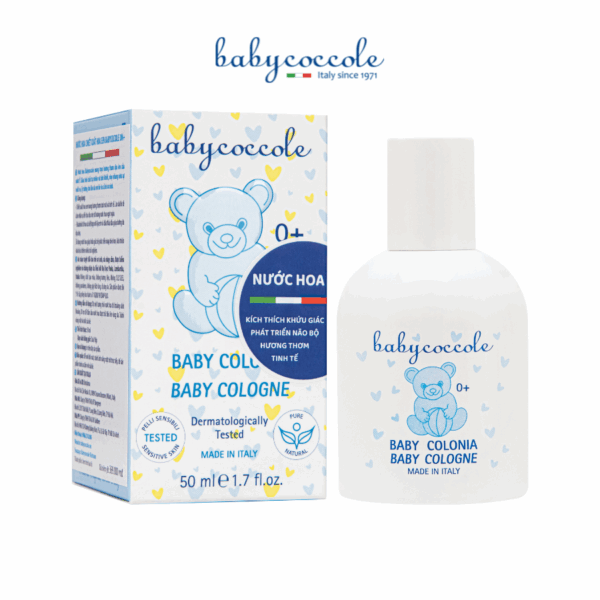 Nước hoa chiết xuất hoa sen Babycoccole 0M+
