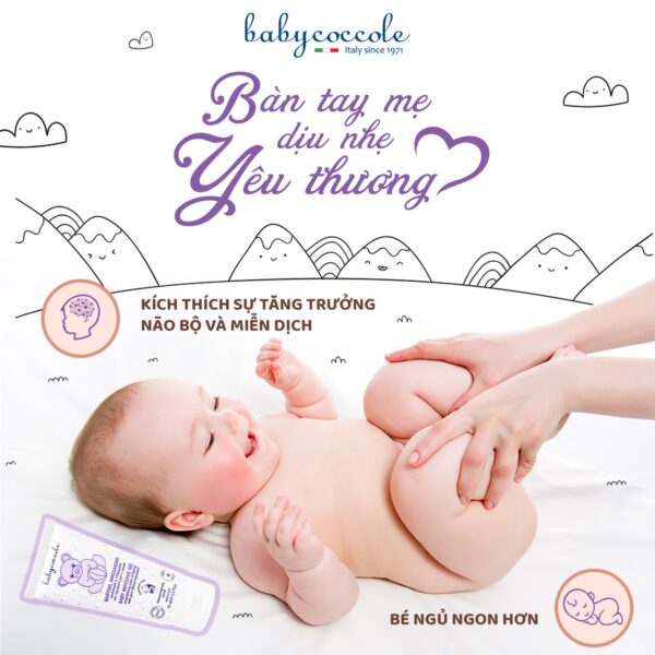 Gel massage chiết xuất hạnh nhân Babycoccole 0M+ - Hình ảnh 6