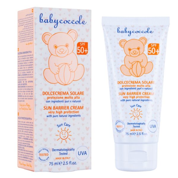 Kem chống nắng SPF50+ Babycoccole 0M+ 30ml