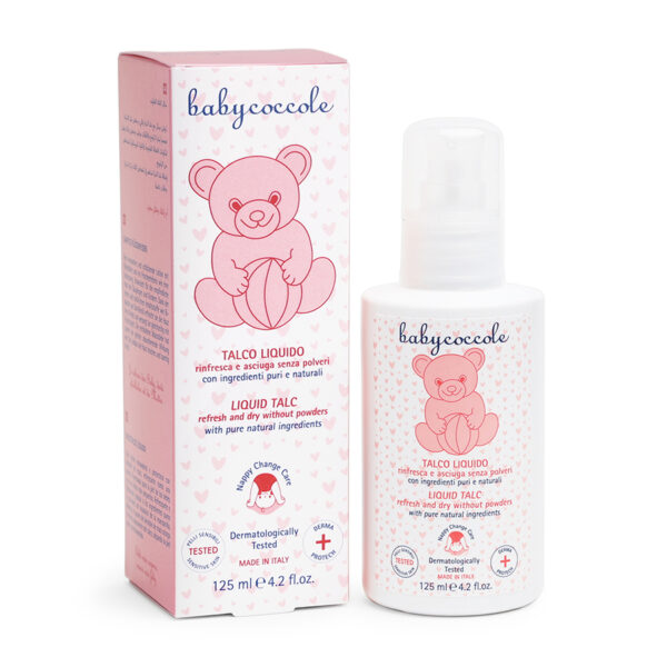 Phấn rôm nước cho bé Babycoccole LIQUID TALC