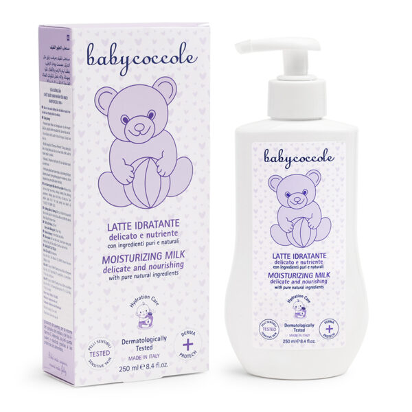 Sữa dưỡng ẩm chiết xuất hạnh nhân Babycoccole 0M+