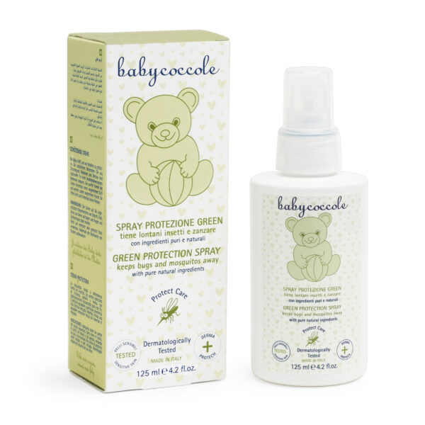 Xịt xua muỗi chiết xuất tía tô đất và cây phong lữ Babycoccole 0M+