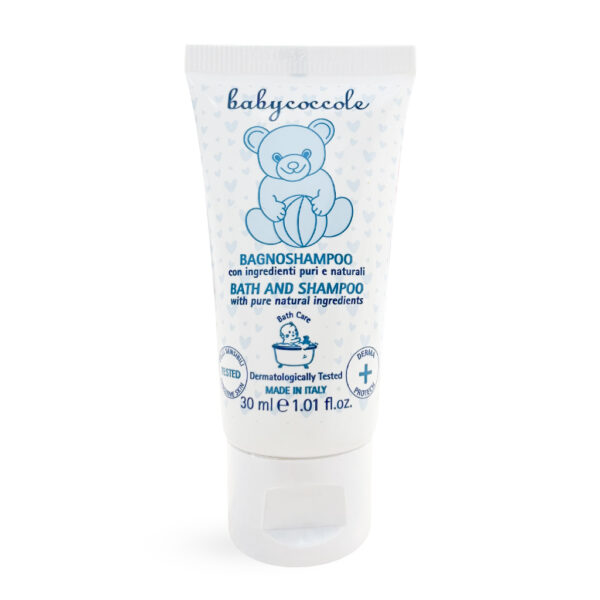 Sữa tắm gội chiết xuất hoa sen Babycoccole 0M+ 30ml