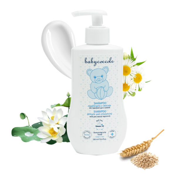 Dầu gội dịu nhẹ không cay mắt Babycoccole SHAMPOO - Hình ảnh 3