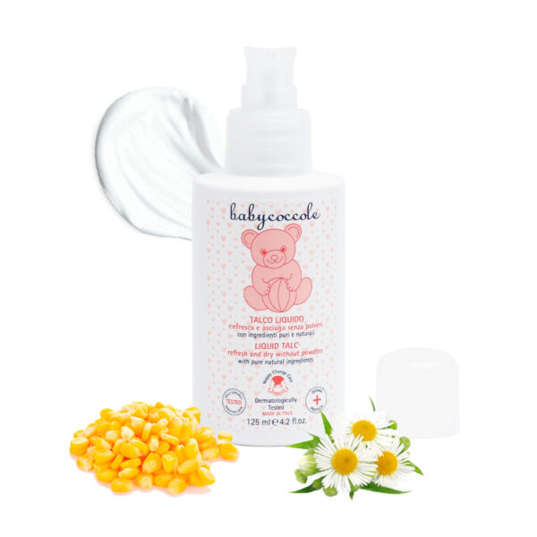 Phấn rôm nước cho bé Babycoccole LIQUID TALC - Hình ảnh 2