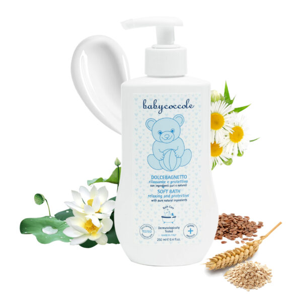 Sữa tắm giữ ẩm chiết xuất hoa sen Babycoccole 0M+ - Hình ảnh 4