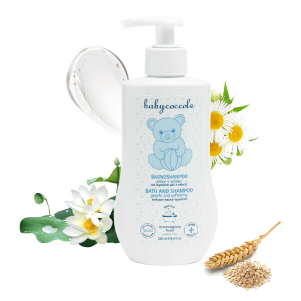Sữa tắm gội dịu nhẹ không cay mắt Babycoccole BATH AND SHAMPOO - Hình ảnh 4