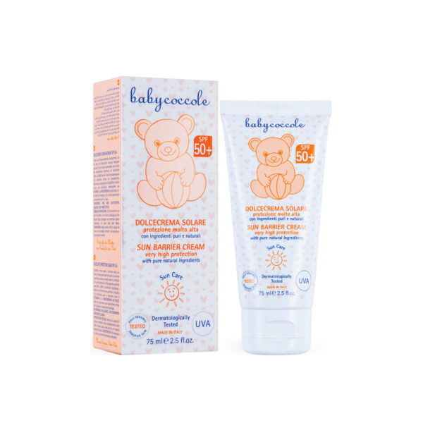 Kem chống nắng Babycoccole SUN BARRIER CREAM SPF 50+ 75ml