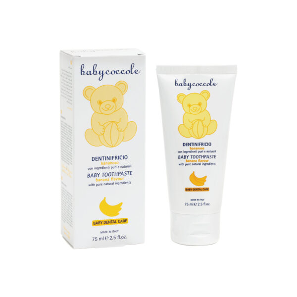 Kem đánh răng hương chuối BABYCOCCOLE BABY TOOTHPASTE BANANA FLAVOUR