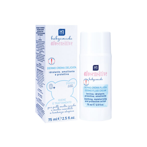 Kem dưỡng ẩm dịu nhẹ cho da nhạy cảm BABYCOCCOLE ATOSENSITIVE LIGHT DERMO CREAM