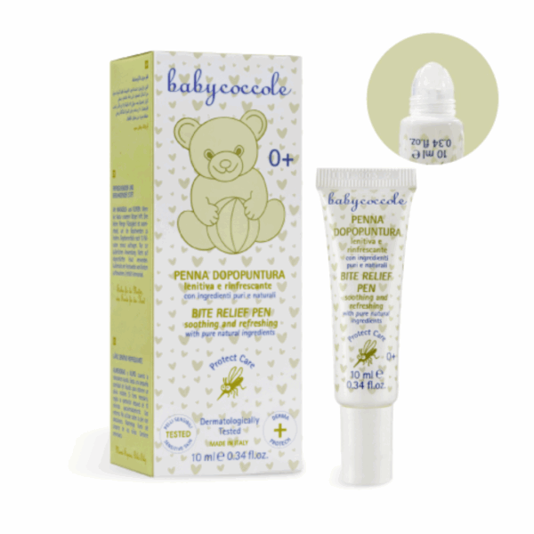 Gel dưỡng ẩm và làm dịu vết côn trùng đốt Babycoccole BITE RELIEF PEN