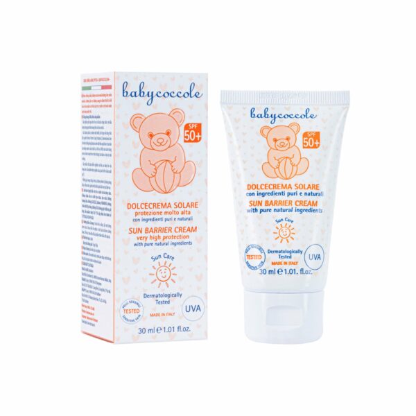 Kem chống nắng SPF50+ Babycoccole 0M+ 30ml - Hình ảnh 2