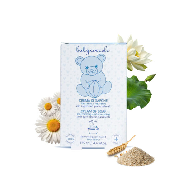 Xà phòng tắm dịu nhẹ cho bé Babycococle CREAM OF SOAP - Hình ảnh 2