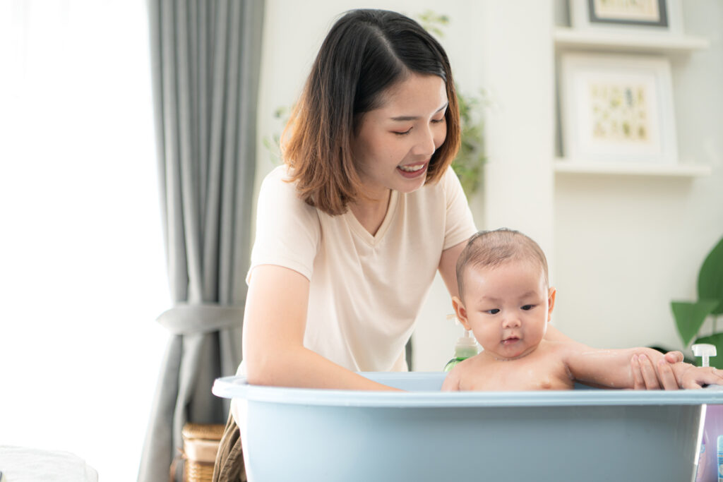 sữa tắm và dầu gội cho bé